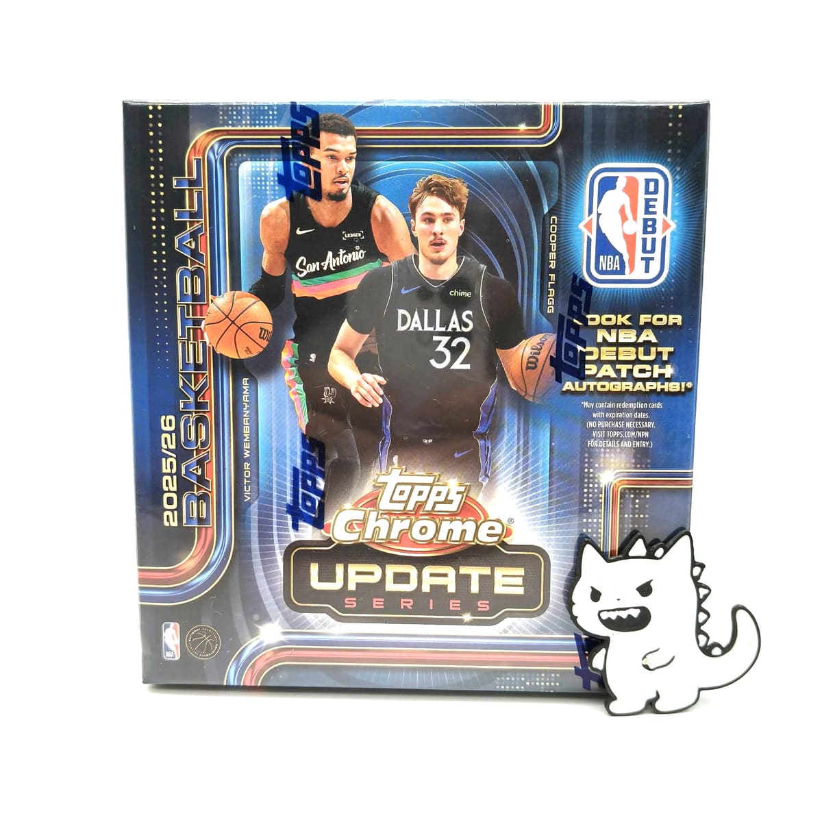 2025-26 Topps Chrome Update Series Basketball Mega Box